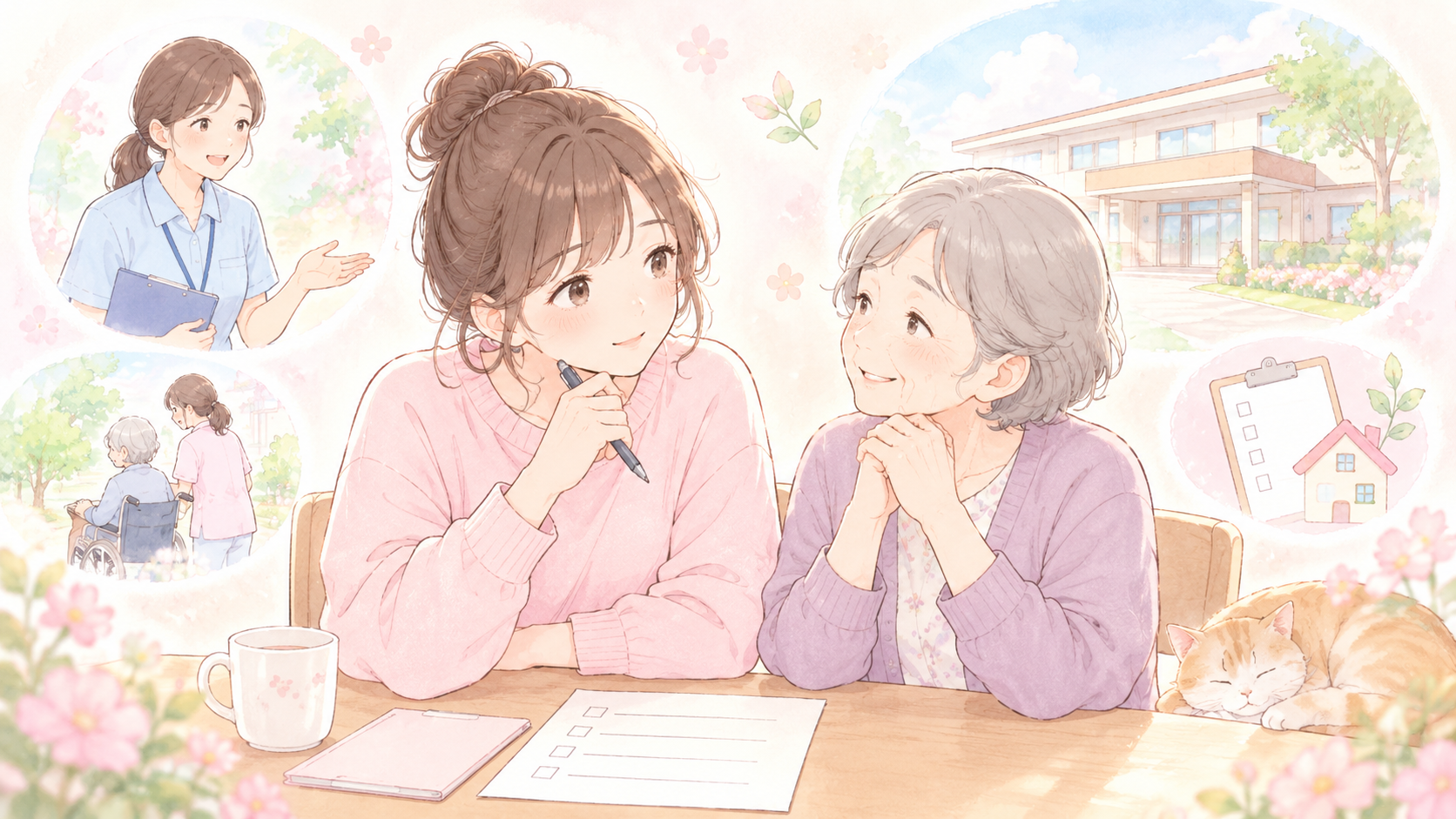 親の施設探し、最初にやるべき5つのこと